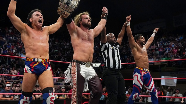 Mike Bailey, Kevin Knight, and Adam Page
