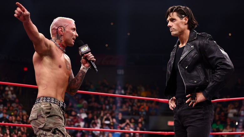 Darby Allin and Steven Borden on AEW Collision