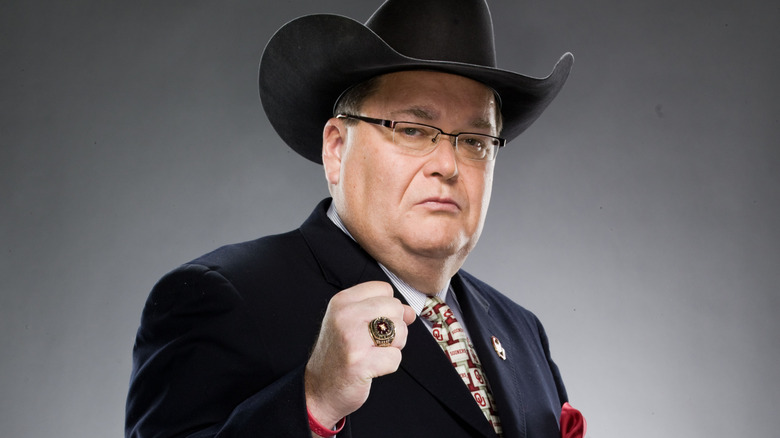 Jim Ross poses for a studio shot on November 23, 2008 in Boston, Massachusetts.
