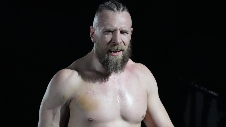 Bryan Danielson walking to the ring