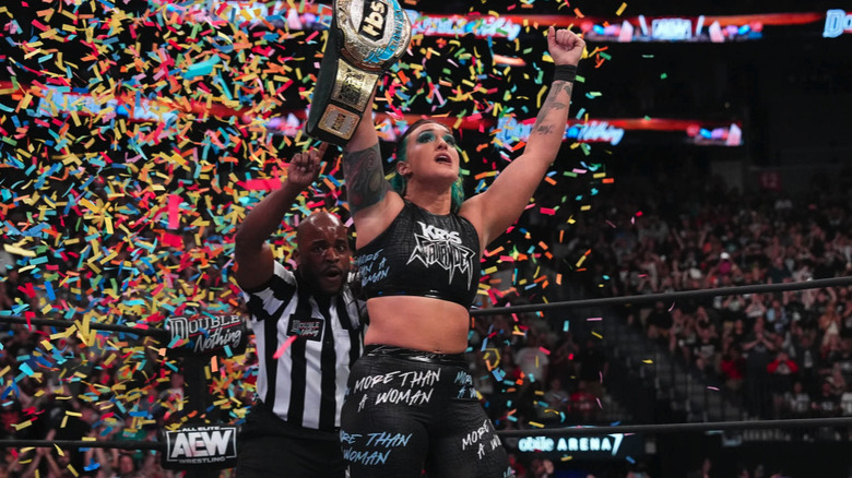 Kris Statlander wins the TBS Championship at AEW Double or Nothing 2023