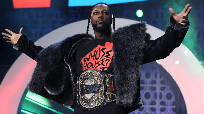 Swerve Strickland on "AEW Dynamite"