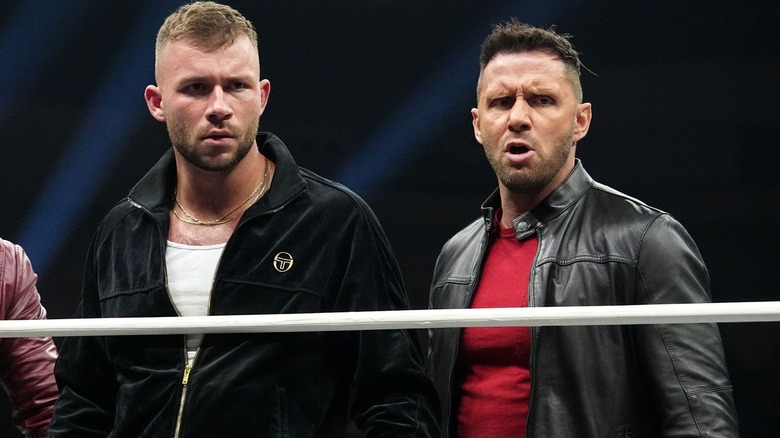 Nigel McGuinness and Daniel Garcia