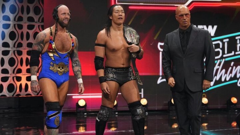 The Don Callis Family makes their entrance