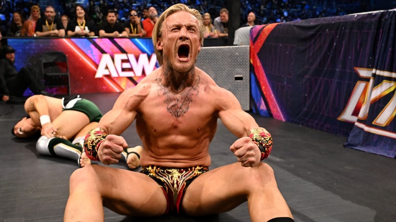 Ilja Dragunov shouting