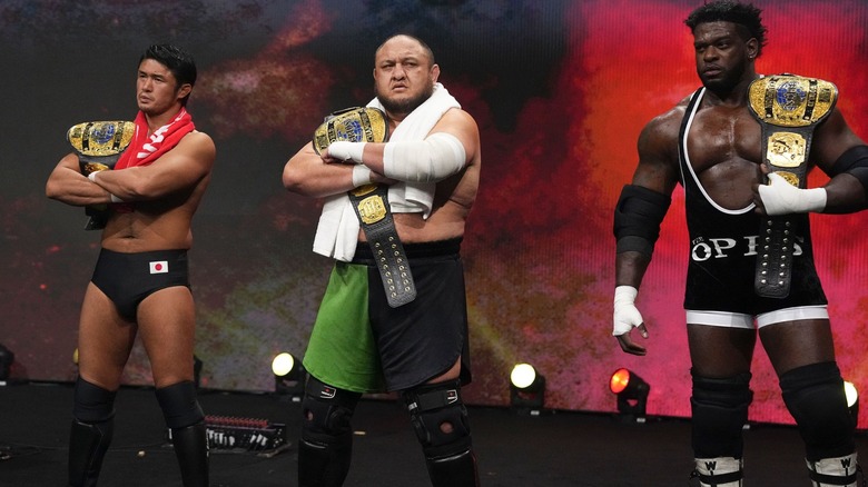 The Opps make their entrance