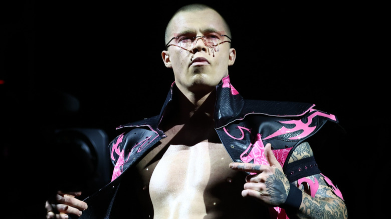 Kyle Fletcher in darkness