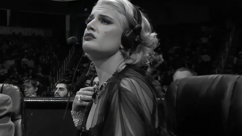 Toni Storm on commentary