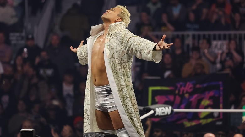 Kazuchika Okada poses