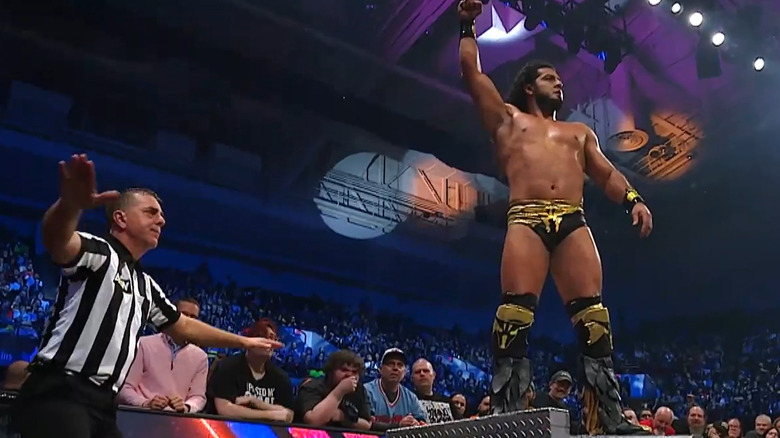 Rush during "AEW Dynamite"