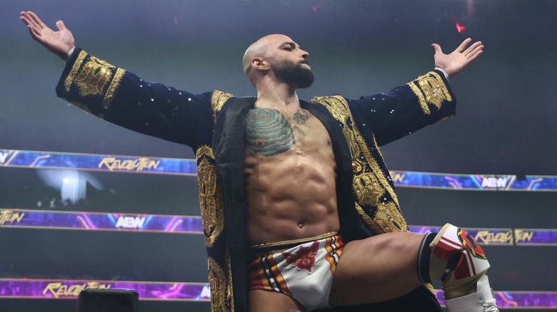 Ricochet at AEW Revolution 2025