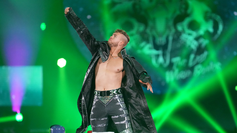 Will Ospreay poses