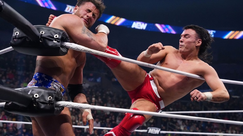 Mike Bailey kicks MJF