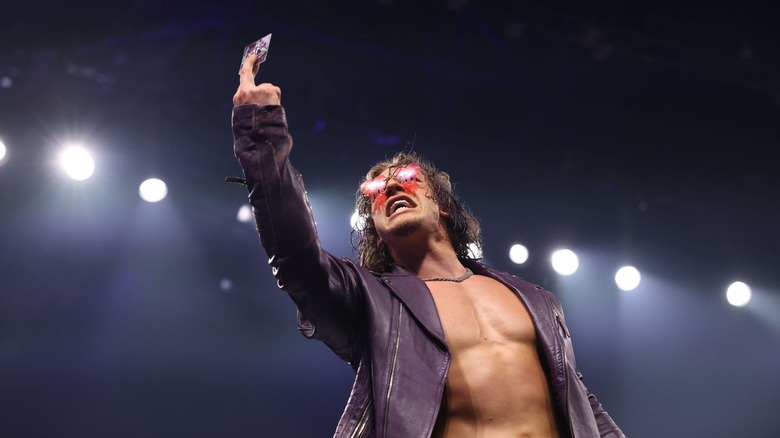 Ace Austin makes an entrance