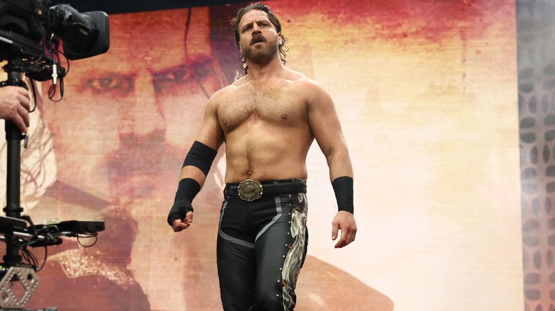 "Hangman" Adam Page makes his entrance