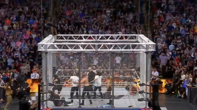 Strickland about to fly to level everyone in the ring