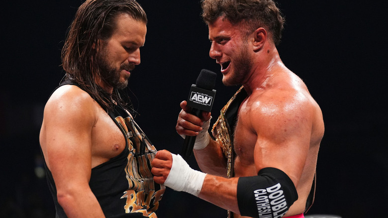 Adam Cole and MJF