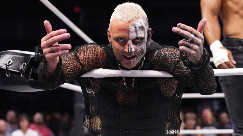 Darby Allin goads an opponent