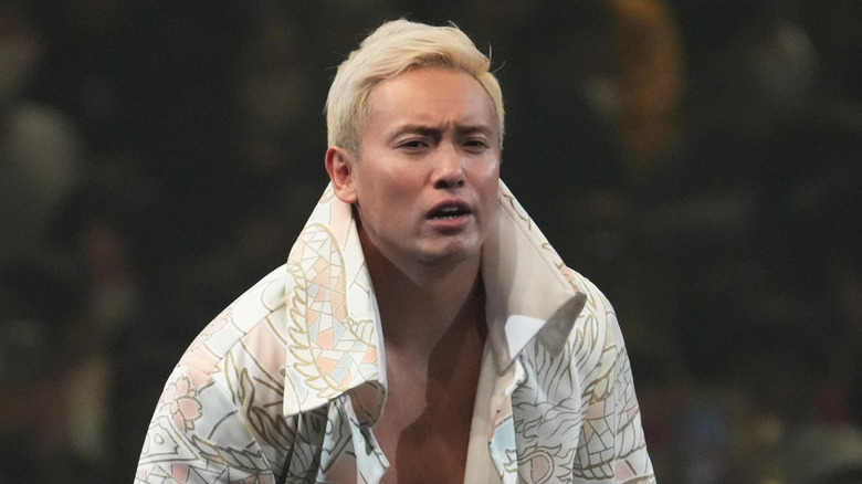 Kazuchika Okada looks confused