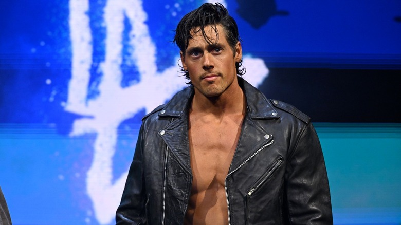 Steve Borden makes an entrance