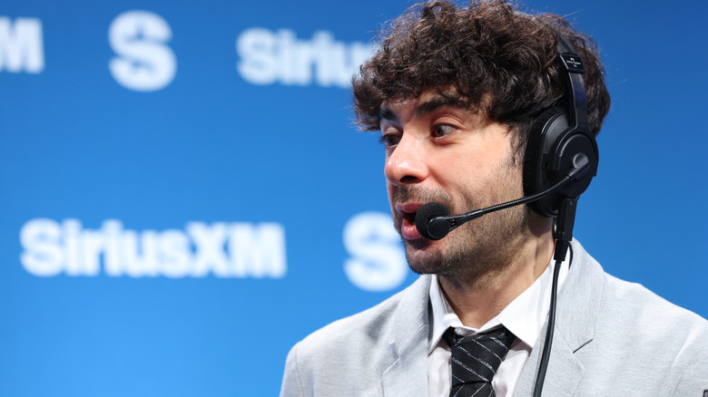 Tony Khan speaking