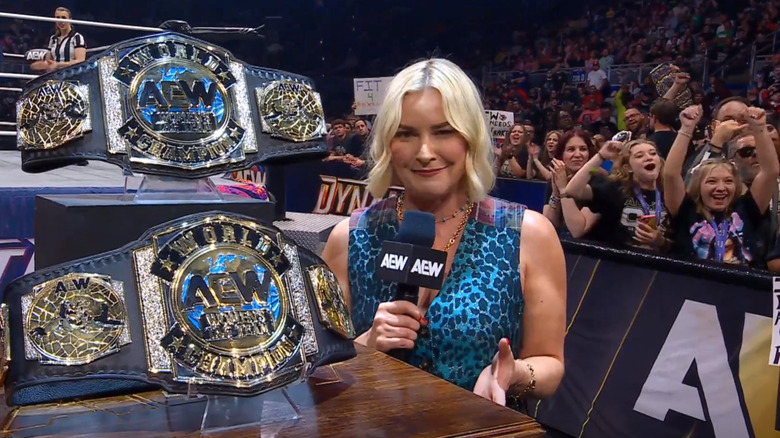 Renee Paquette reveals the AEW Women's World Tag Titles