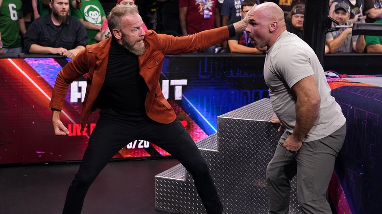 Christian Cage wallops Dax Harwood