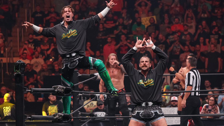Aussie Open make their entrance