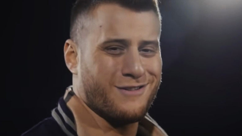 MJF smiling