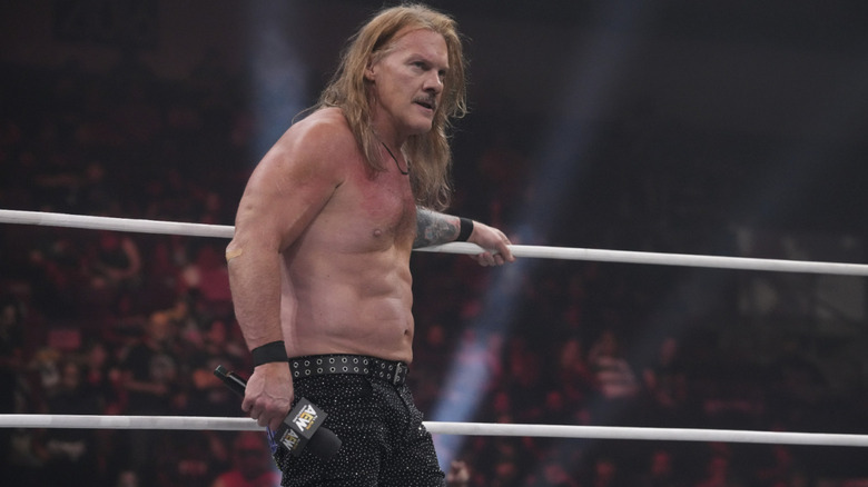 Jericho inside the ring