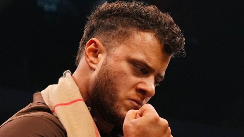 MJF Prepares To Speak On AEW Dynamite