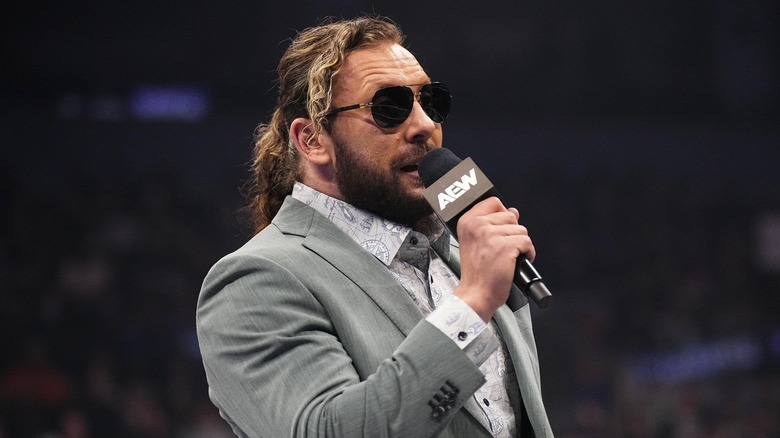 Kenny Omega speaking