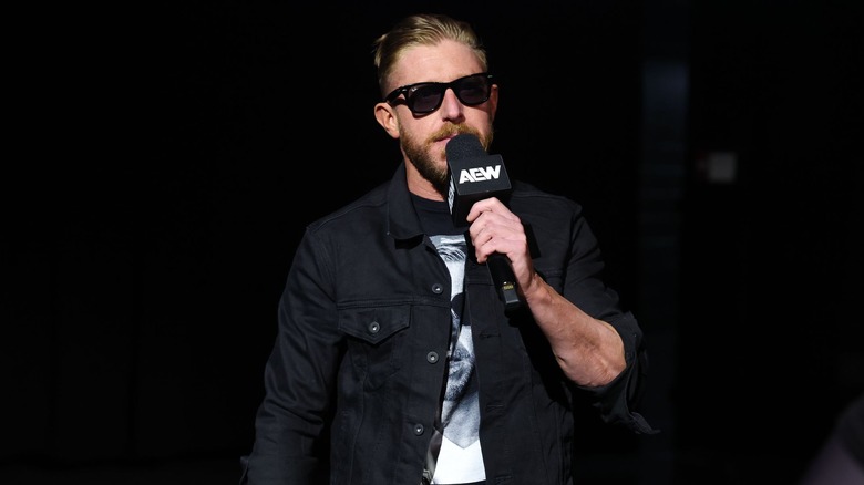 Orange Cassidy speaking