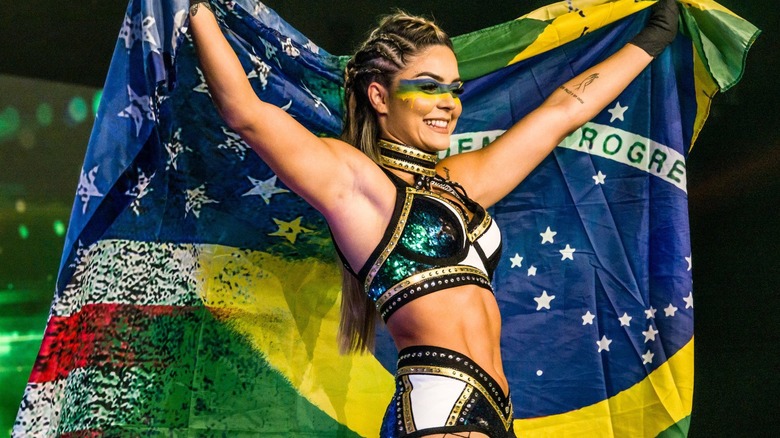 Tay Melo at AEW Full Gear 2021