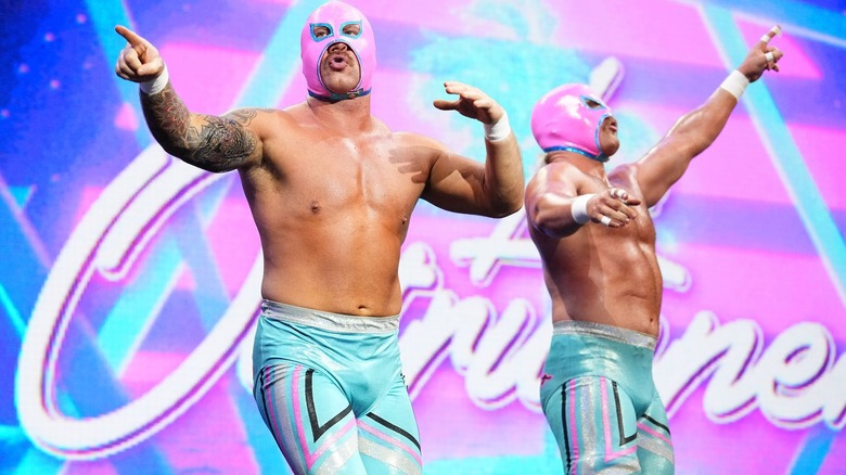 The Outrunners at AEW Fyter Fest 2025
