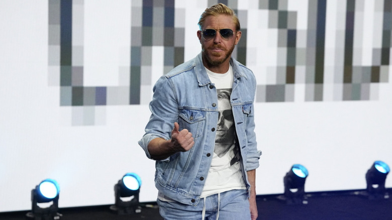 Cassidy on the entrance ramp