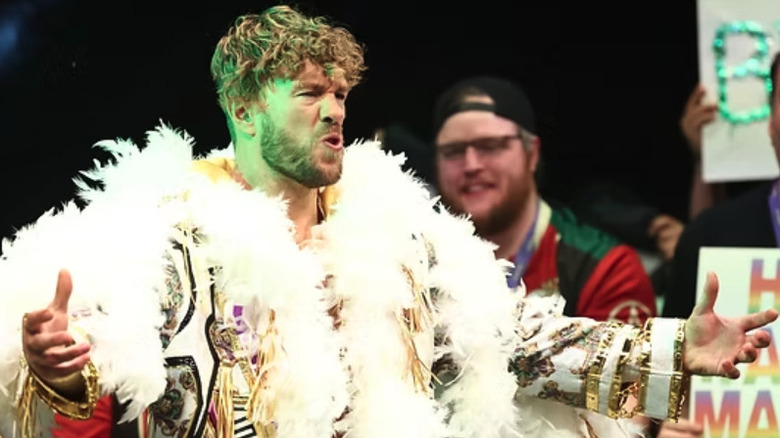 Will Ospreay makes his entrance