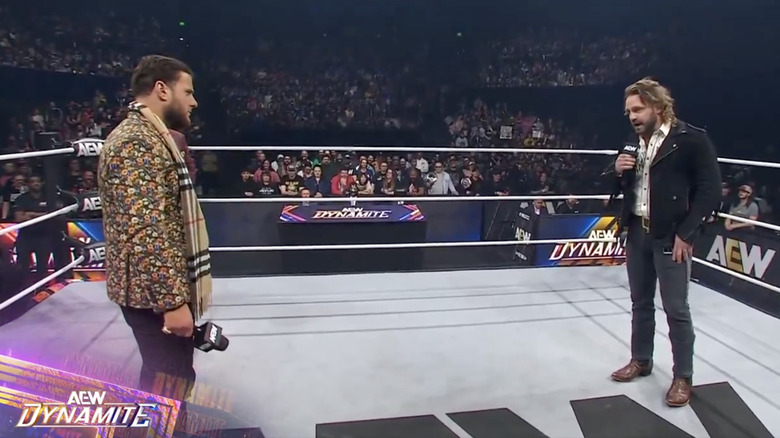 MJF and Page both in the ring