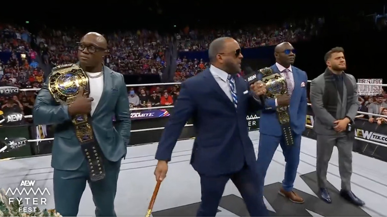 The Hurt Syndicate in the ring