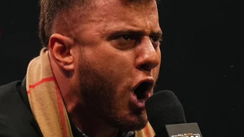 MJF speaks on "AEW Dynamite."