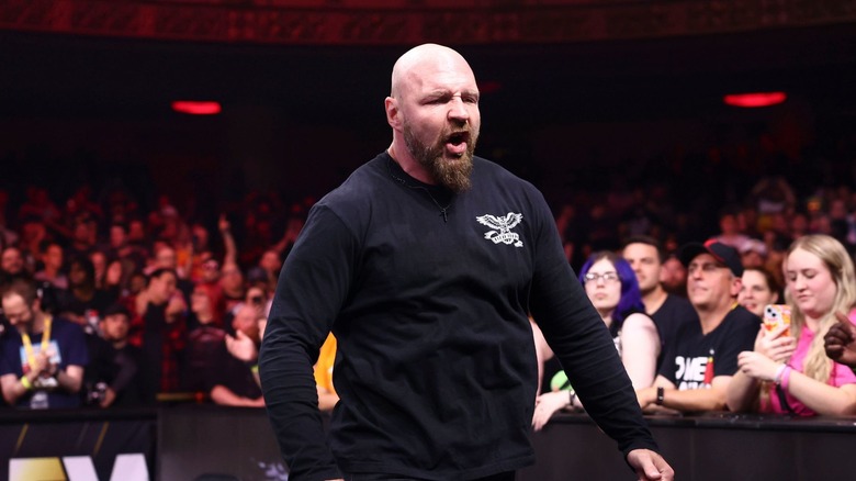 Jon Moxley makes an entrance