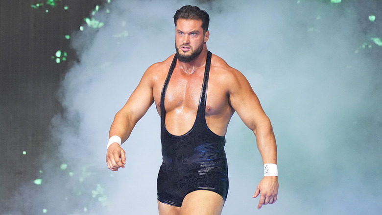 Wardlow makes his way to the ring 