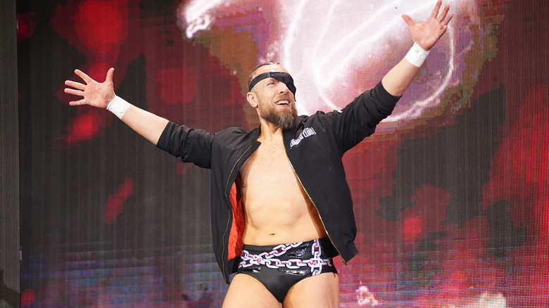 Bryan Danielson makes his entrance 