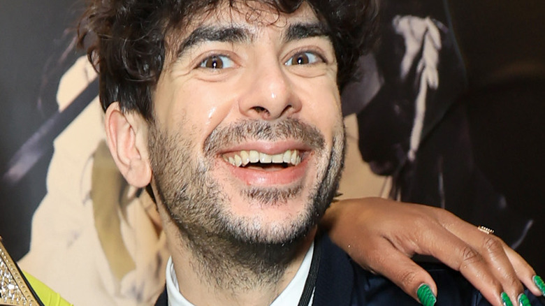 Tony Khan smiling 