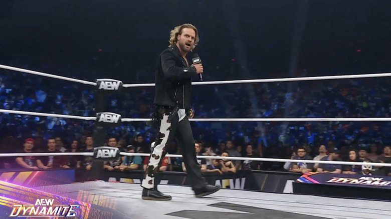 Page speaking in the ring