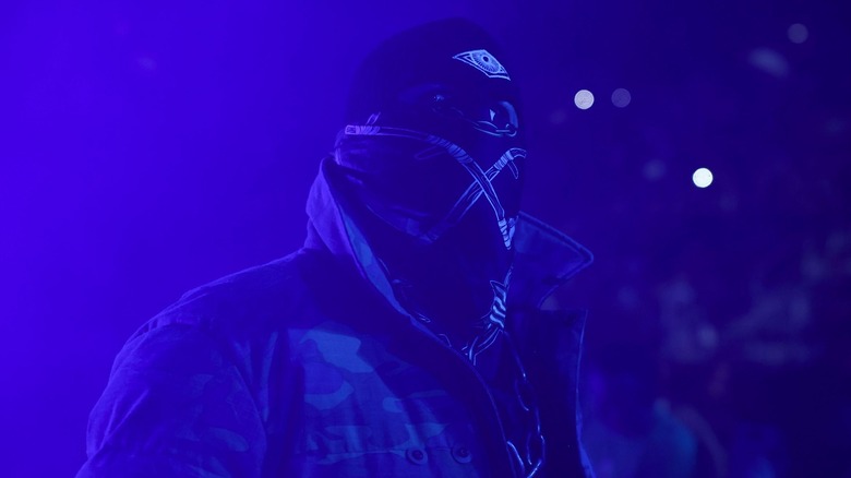 Brody King makes an entrance