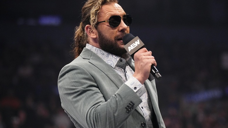 Kenny Omega speaking