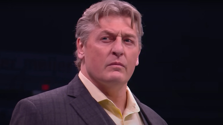 William Regal glaring