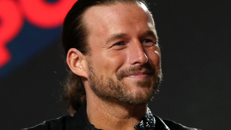 Adam Cole smiling