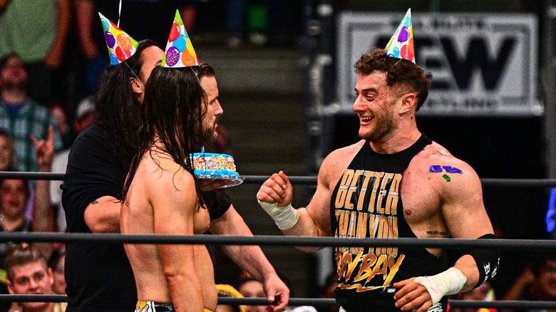 MJF wishes Adam Cole a happy birthday